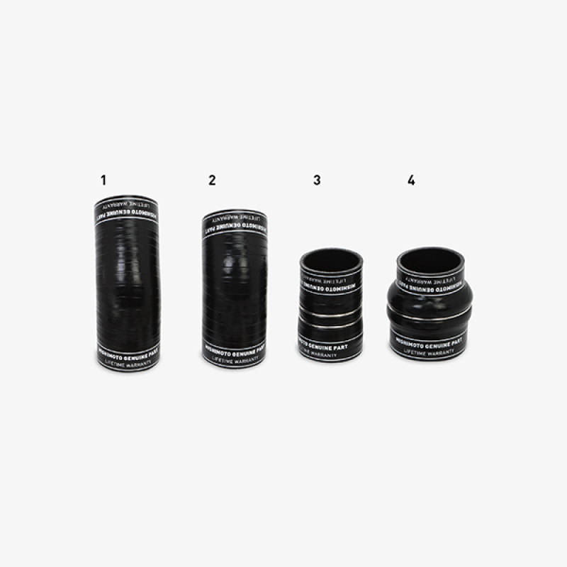 Mishimoto MMICP-RAM-13BK Intercooler Pipe Kit, Black, fits Dodge 6.7L Cummins 2013-2018