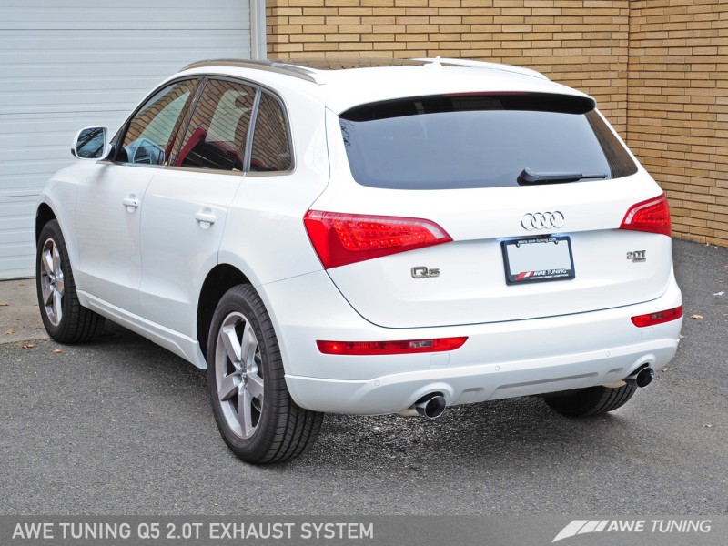 AWE Tuning Audi 8R Q5 2.0T Resonated Downpipe thumbnail 2