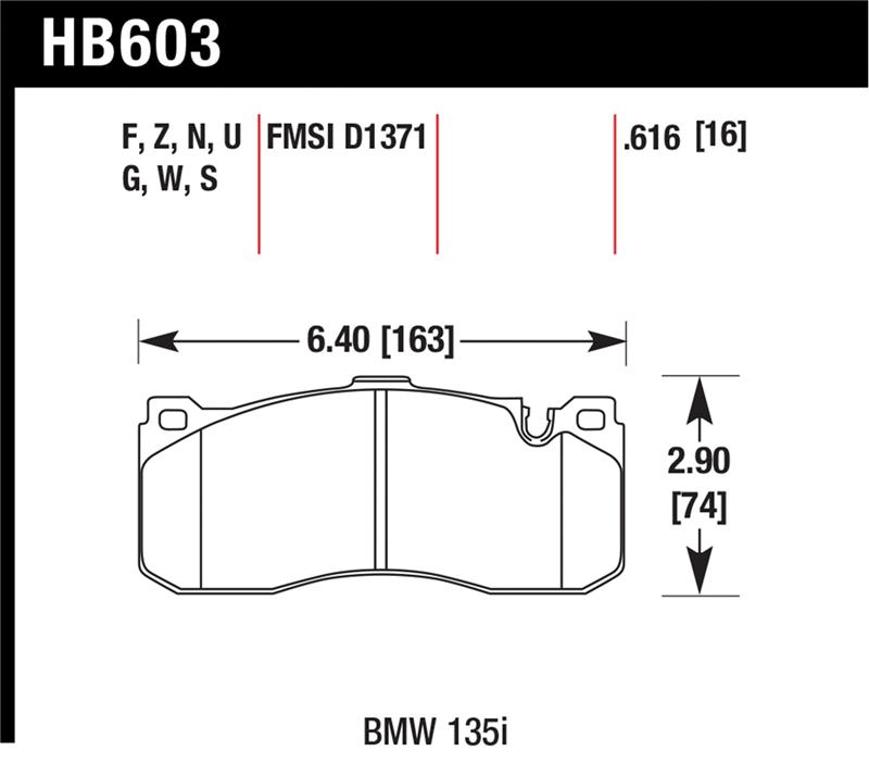 HAWK HT-10 Brake Pad Sets