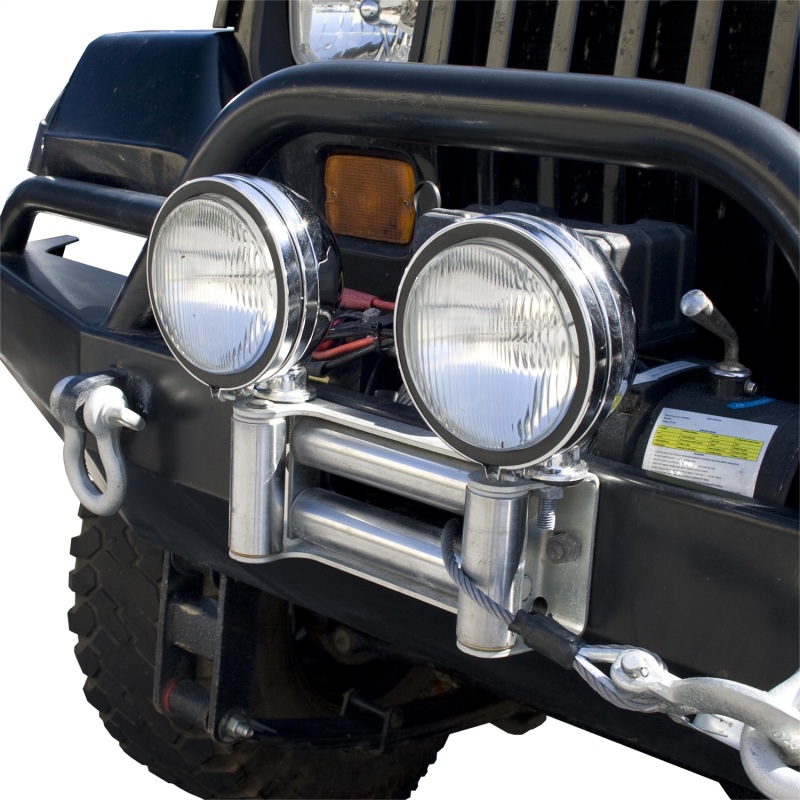 Rugged Ridge Roller Fairlead w/ Off-road Light Mounts thumbnail 5