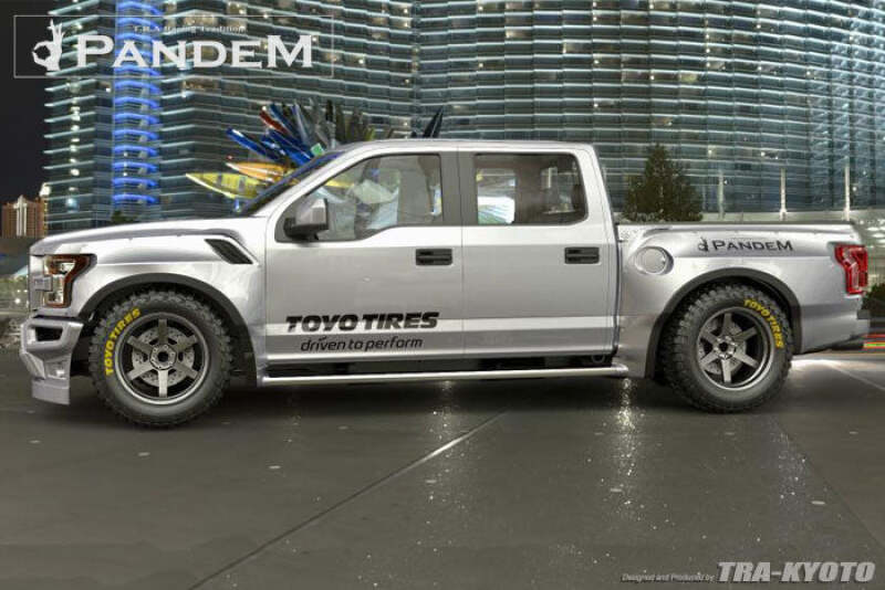 GReddy Pandem RB 17+ Ford F-150 Raptor Complete Wide Body Aero Kit thumbnail 4