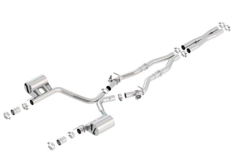 Borla 16-17 Dodge Challenger R/T 5.7L MT/AT ATAK Catback Exhaust (w/MDS Valves ONLY) thumbnail 5