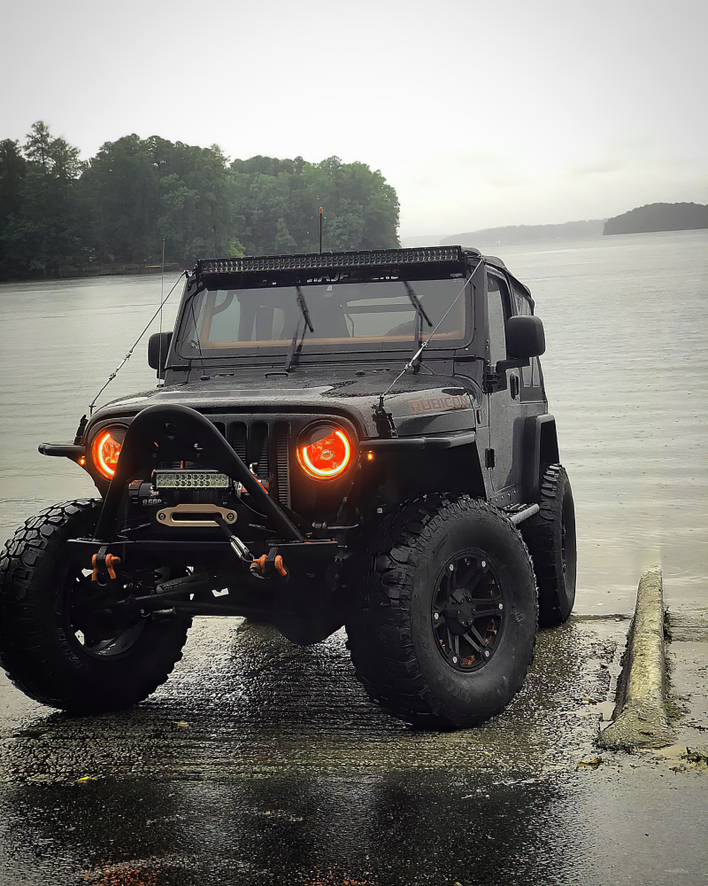 Oracle 7in High Powered LED Headlights - Black Bezel - Dynamic - Dynamic thumbnail 5