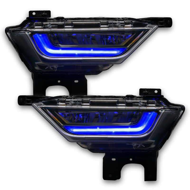 Oracle 21-22 Ford F-150 ColorSHIFT RGB+W Fog Light DRL Upgrade Kit w/ No Controller thumbnail 6