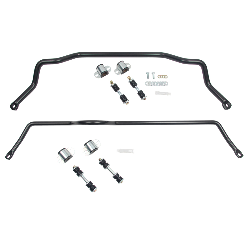 ST Suspensions Sway Bar Sets 52090 Bars, Front and Rear, Solid, Steel, Black Powdercoated, Nissan, Kit thumbnail 4