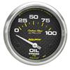 Autometer Carbon Fiber 66.7mm Short Sweep Electronic 0-100 PSI Oil Pressure Gauge thumbnail 7