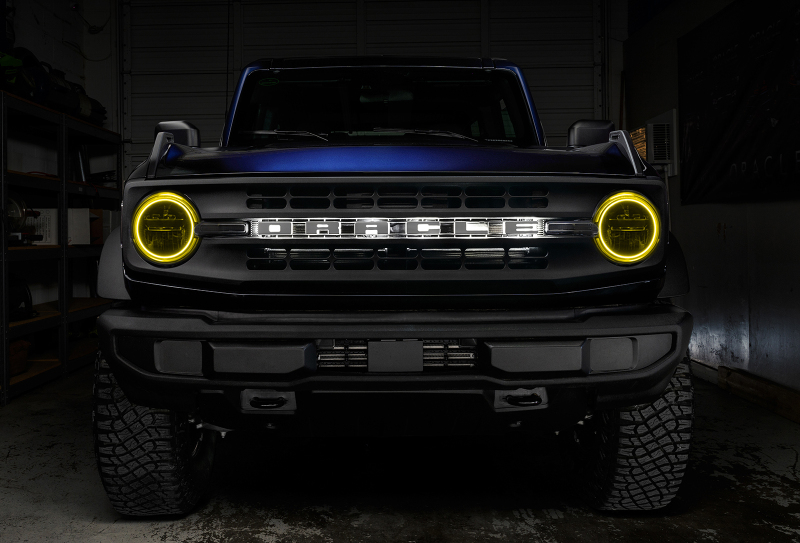 Oracle 2021 Ford Bronco Base Headlight LED Halo Kit - ColorSHIFT - w/o Controller thumbnail 8