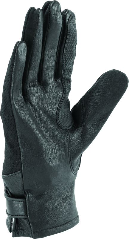 Kuryakyn Leather By River Road Pecos Leather Mesh Gloves Black - Small thumbnail 4