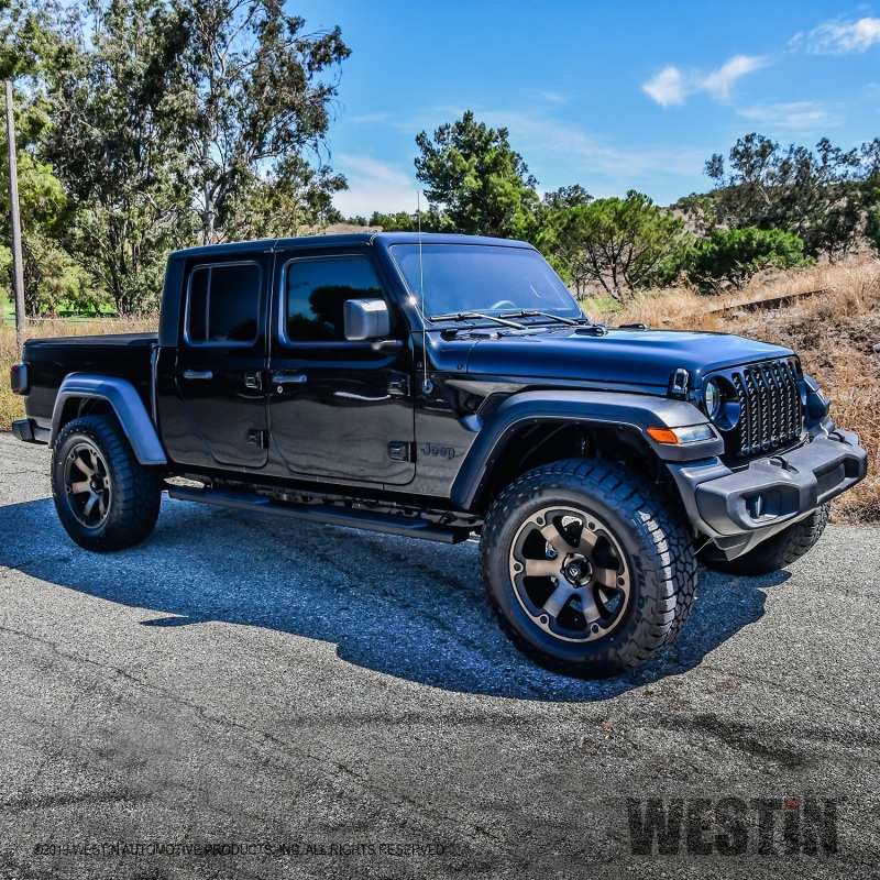 Westin 2020-2026 Jeep Gladiator R5 Nerf Step Bars - Textured Black thumbnail 9