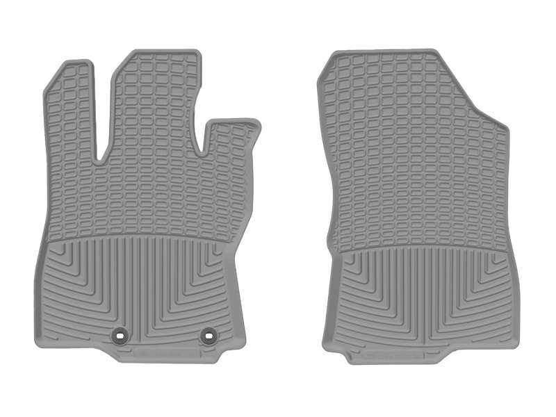 WT Rubber Mats - Front - Grey