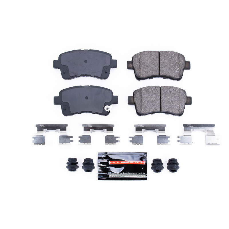Power Stop 02-05 Suzuki Aerio Front Z23 Evolution Sport Brake Pads w/Hardware thumbnail 2