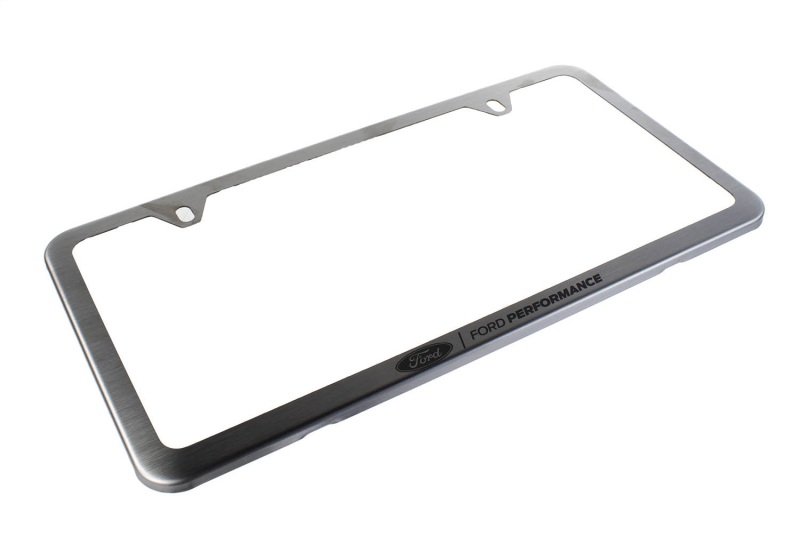 Ford Racing Slim License Plate Frame - Brushed Stainless Steel thumbnail 9