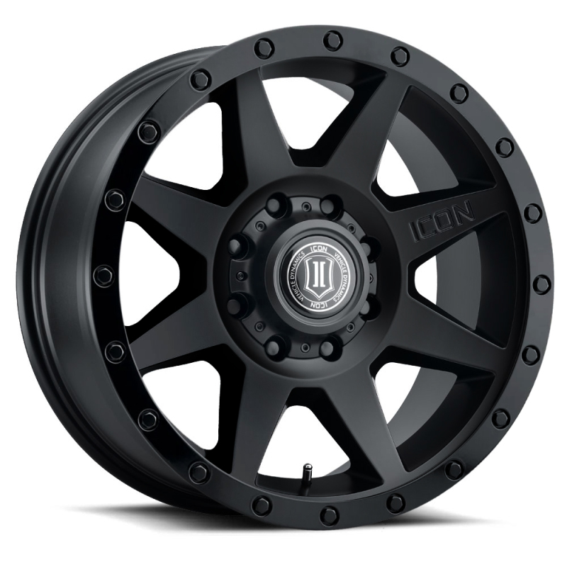 ICON Alloys Wheels 1818908152DB WHEEL REBOUND HD DBL BLK - 18 X 9 / 8 X 170 / 6MM / 5.25" BS thumbnail 2