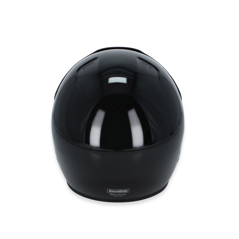 RaceQuip OF25 Open Face Helmets 257007RQP Helmet, OF25, Face, Gloss Black, Snell SA2025, EPS Liner, No Graphic, 2X-Large, Each thumbnail 9