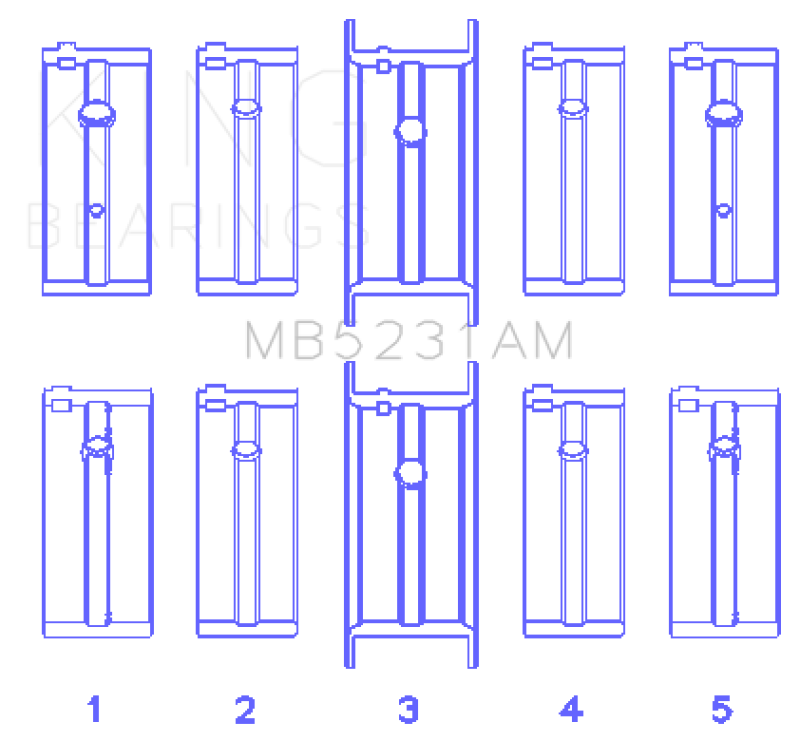 KING Main Bearings