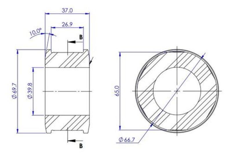 SuperPro 22-24 Hyundai Kona N Rear Blade Control Arm/Trailing Arm Forward Pivot Bushing Kit thumbnail 4