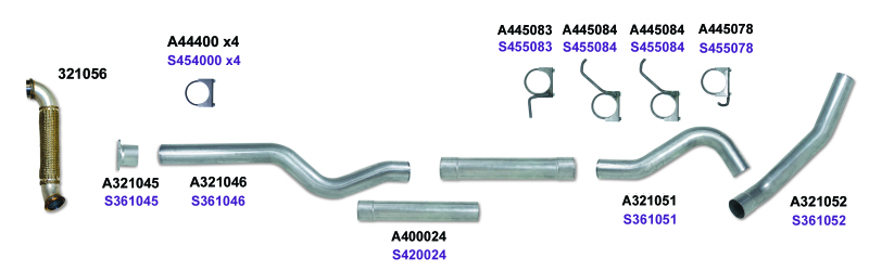 DEP Catback Exhaust Kit AL