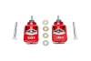 BMR 10-15 5th Gen Camaro Motor Mount Kit (Polyurethane) - Red (Spacers Not Included) thumbnail 3