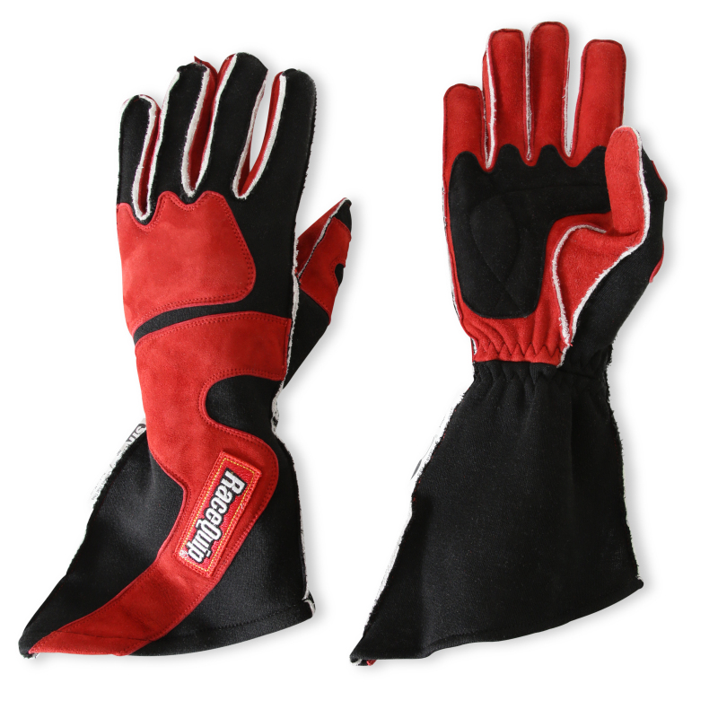 RaceQuip SFI-5 Red/Black Small Outseam Angle Cut Glove thumbnail 6
