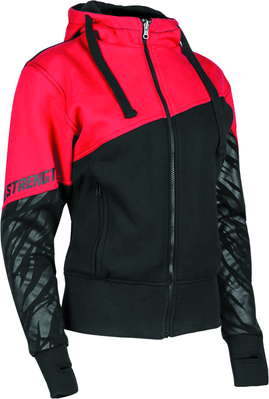 Speed and Strength Cat Outa Hell Hoody Red/Black Womens - 3XL thumbnail 4