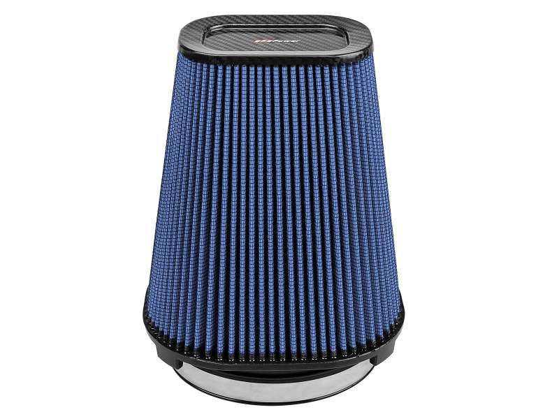Track Series Intake Replacement Air Filter w/ Pro 5R Media - Carbon Fiber top