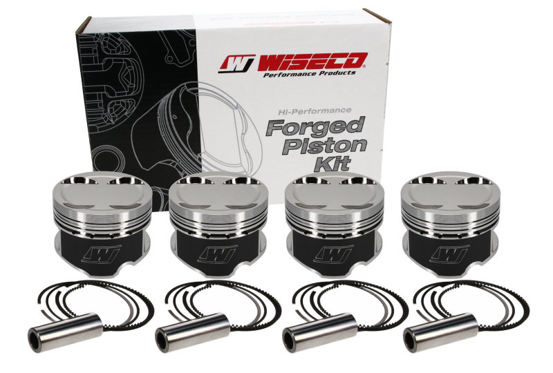 Wiseco Toyota 3SGTE 4v Dished -6cc Turbo 87mm Piston Kit thumbnail 4