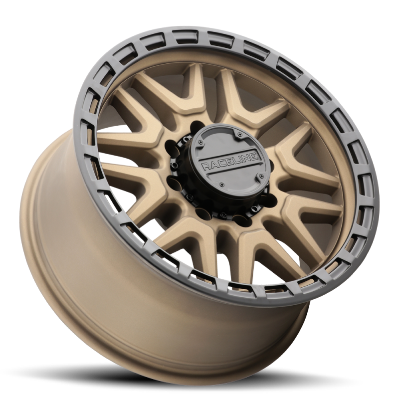 Raceline 953BZ Krank 18x9in / 6x139.7 BP / 18mm Offset / 106.1mm Bore - Bronze Wheel thumbnail 6