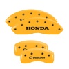MGP 4 Caliper Covers Engraved Front Honda Rear Crosstour Yellow Finish Blk Char 11 Honda Crosstour thumbnail 8