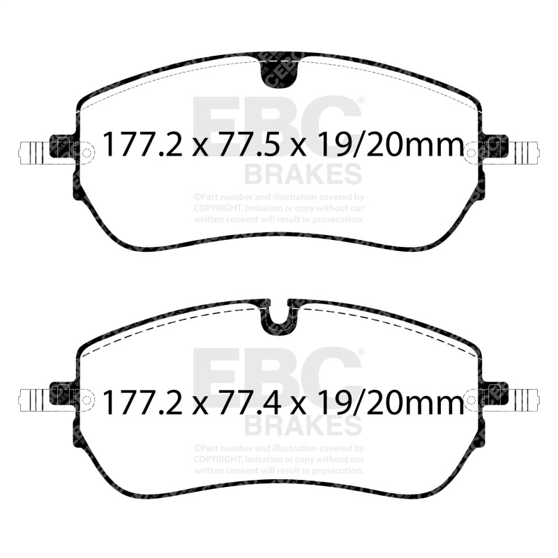 EBC Yellowstuff Brake Pad Sets