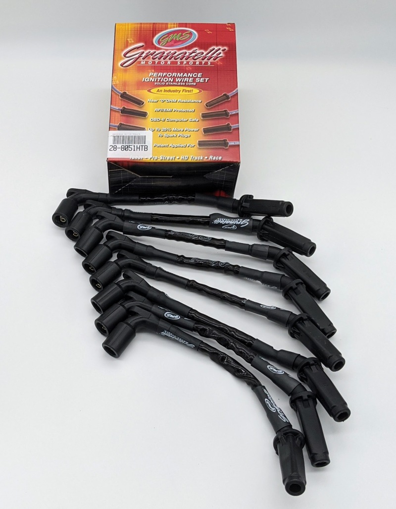 Granatelli 20-23 GM LT2 6.2L Hi-Perf Coil-Near-Plug Ignition Wire Connector Kit w/Black Jacket thumbnail 2