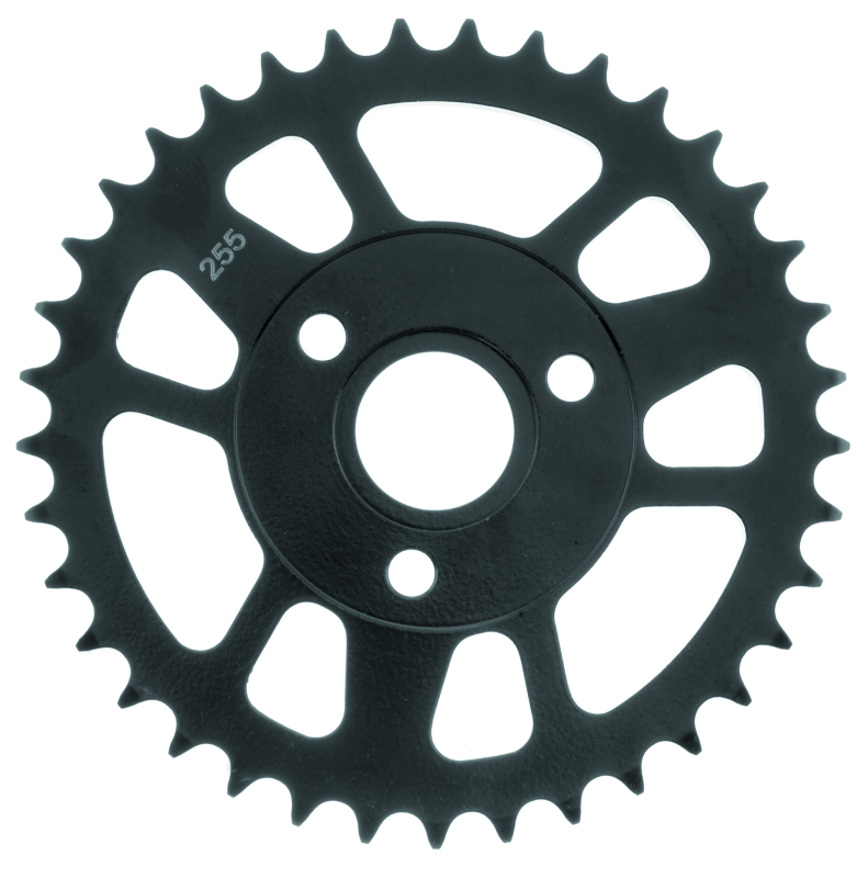 BikeMaster Honda Rear Steel Sprocket 420 37T - Black thumbnail 2