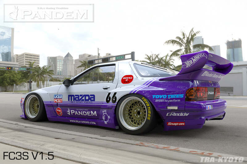GReddy Pandem 85-92 Mazda RX-7 FC3S Headlight Mounts from gre17040330 thumbnail 4