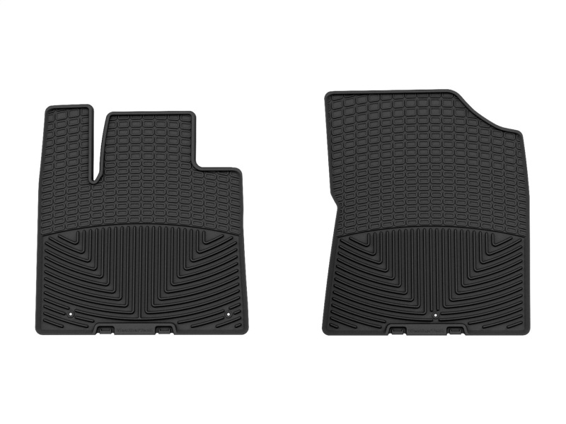 WT Rubber Mats - Front - Blk