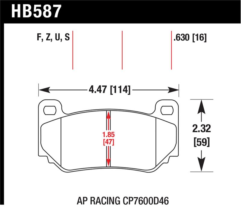 HAWK HPS 5.0 Brake Pad Sets