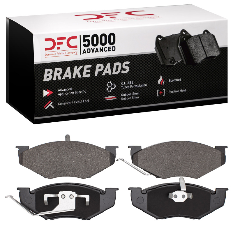 DFC 820090 Chrysler LeBaron Front 5000 Advanced Semi Metallic Brake Pads thumbnail 3