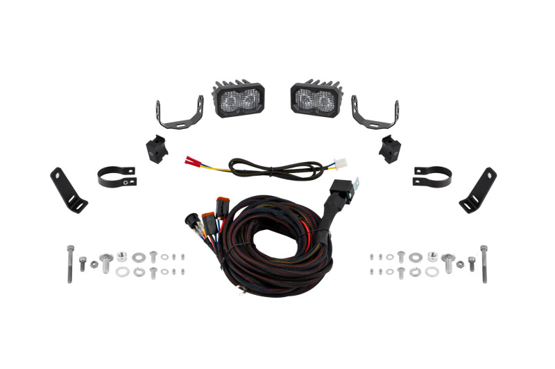 Diode Dynamics Stage Series 1 3/4 In Roll Bar Reverse Light Kit SSC2 Sport (Pair)
