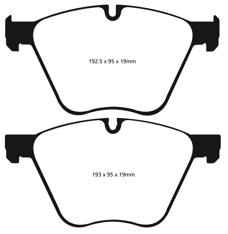 EBC S13 Brake Pad and Rotor Kit (1x ebcRK1595RX, 1x ebcDP42007R) thumbnail 6