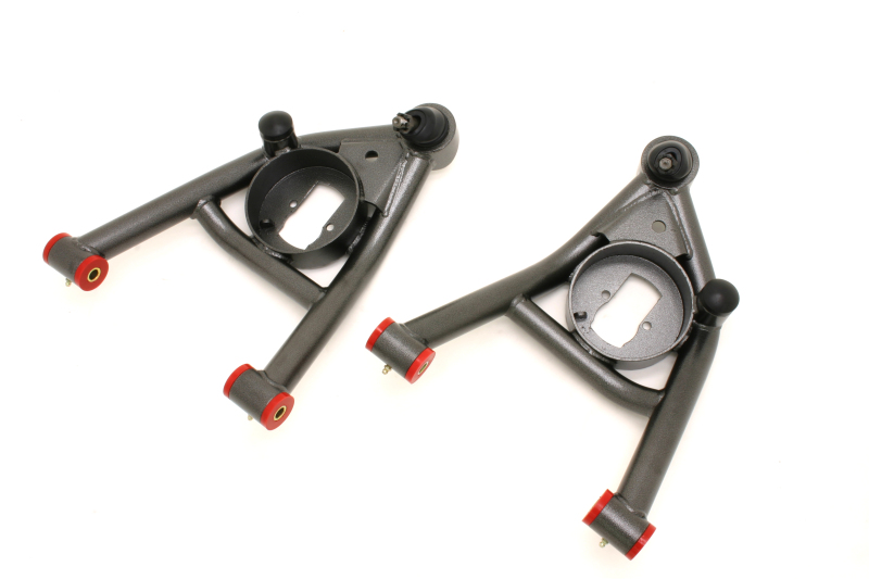 BMR 64-72 A-Body Non-Adj. Lower A-Arms (Polyurethane) - Black Hammertone thumbnail 2