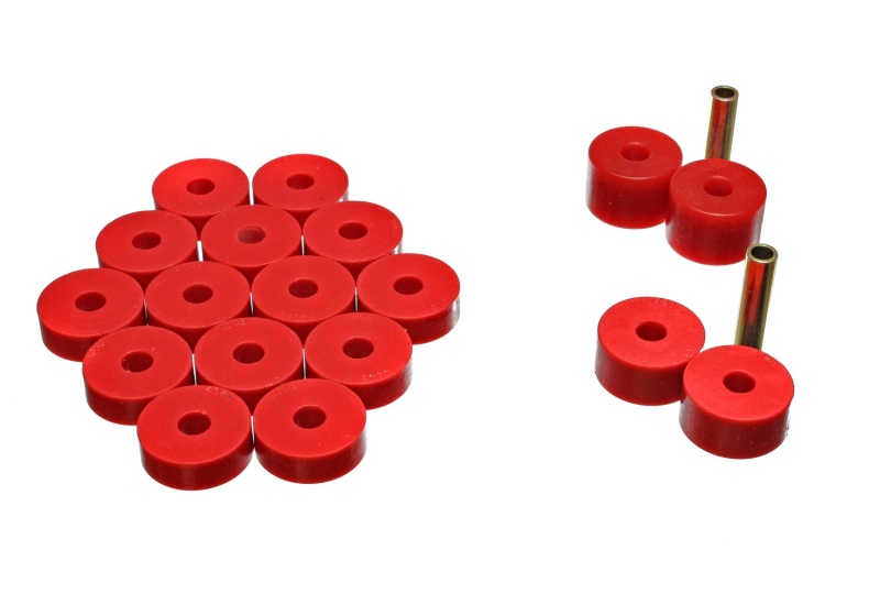Energy Suspension 74-75 Jeep CJ5/CJ7/CJ8 Scrambler Red Body (Cab) Mount Set thumbnail 5