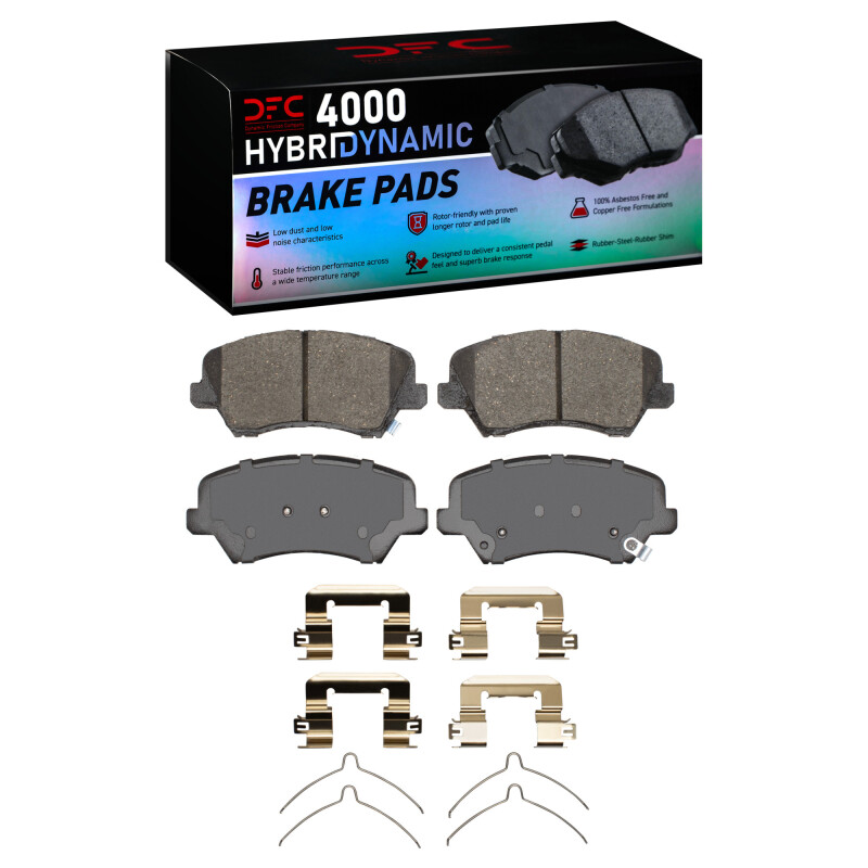 DFC HybriDynamic Brake Pads Hrdwr Kit