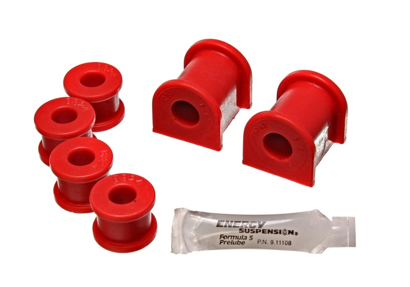 Energy Suspension 04-06 Pontiac GTO Red 16mm Front Sway Bar Bushing Set thumbnail 5