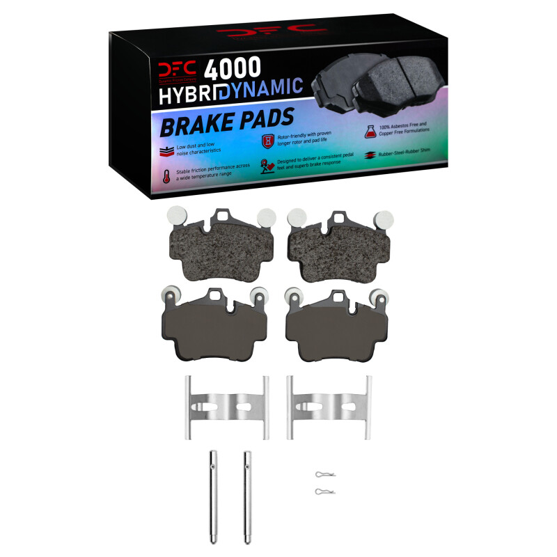 DFC HybriDynamic Brake Pads Hrdwr Kit