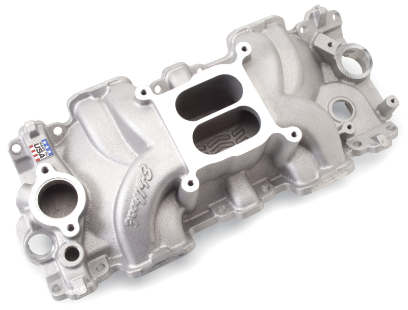 Edelbrock Intake Manifold Single Quad Perf RPM Chevrolet 348/409 Inwin Big Block Small Port thumbnail 8