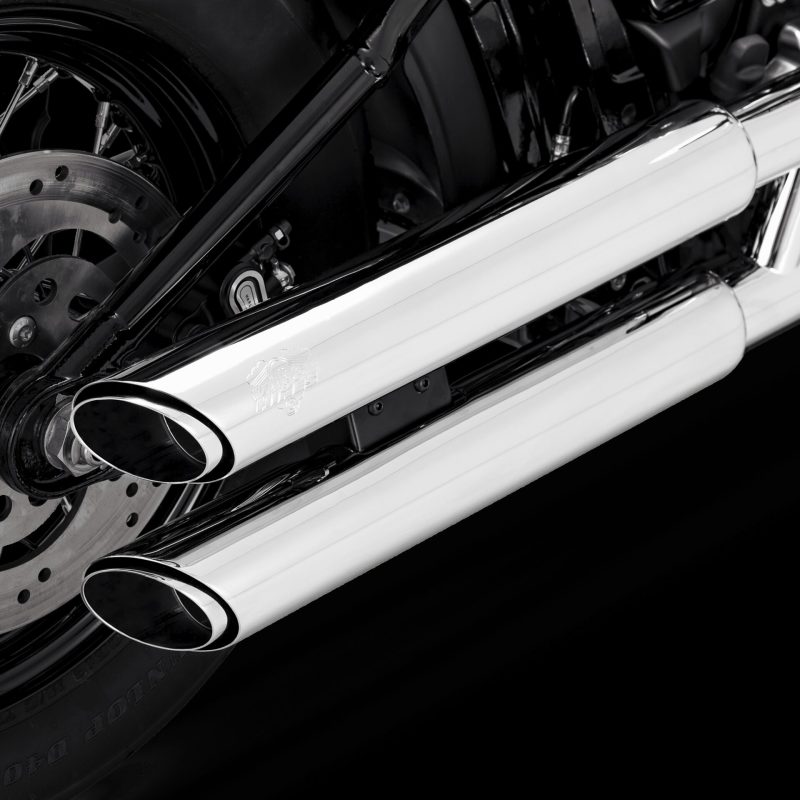 Vance & Hines 18-22 Harley-Davidson Softail Twin Slash S/OS PCX Slip-On Exhaust - Chrome