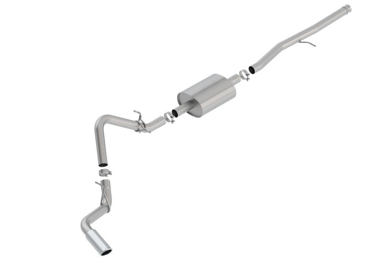 Borla 2019 Silv/Sierra C/B Exhaust S-Type 1500 5.3L V8 AT 2&4WD EC STB(78.8) CC SB(69.3) 147.4 WB