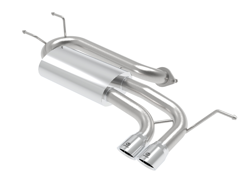 aFe Takeda 2-1/2in 304 SS Axle-Back Exhaust w/ Polished Tip 16-19 Mazda Miata L4 2.0L thumbnail 3