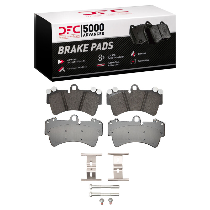 DFC 5000 Advanced Pads - Low-Metallic and Hardware Kit