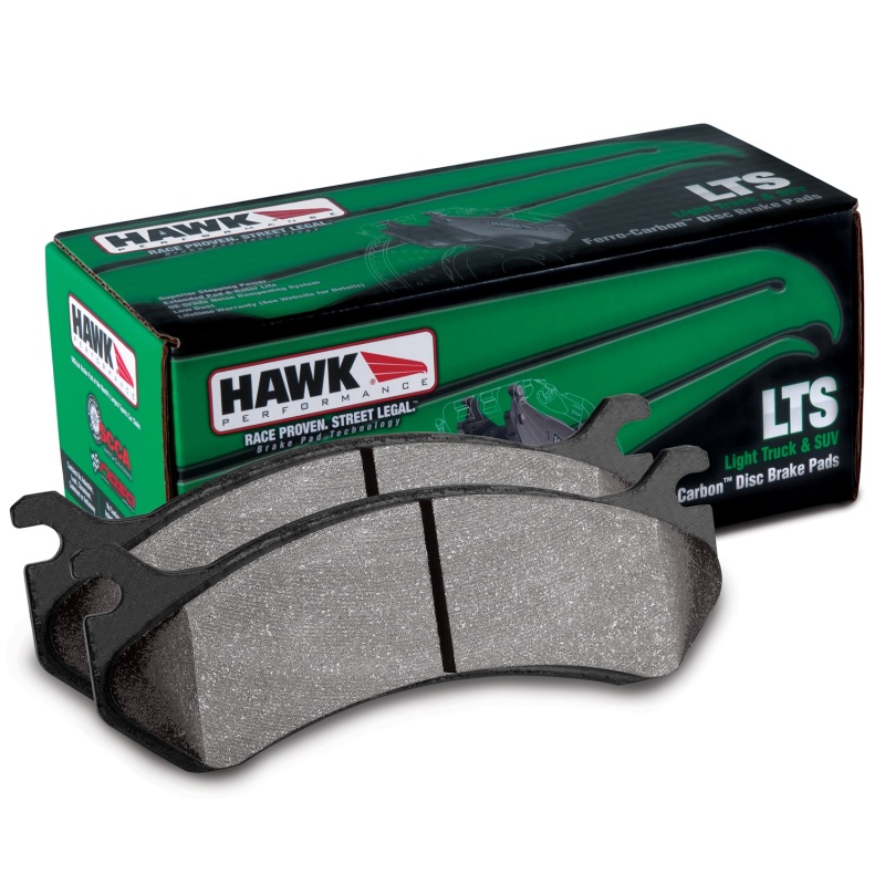 Hawk 11-12 Dodge Durango / 11-12 Jeep Grand Cherokee LTS Rear Street Brake Pads thumbnail 2
