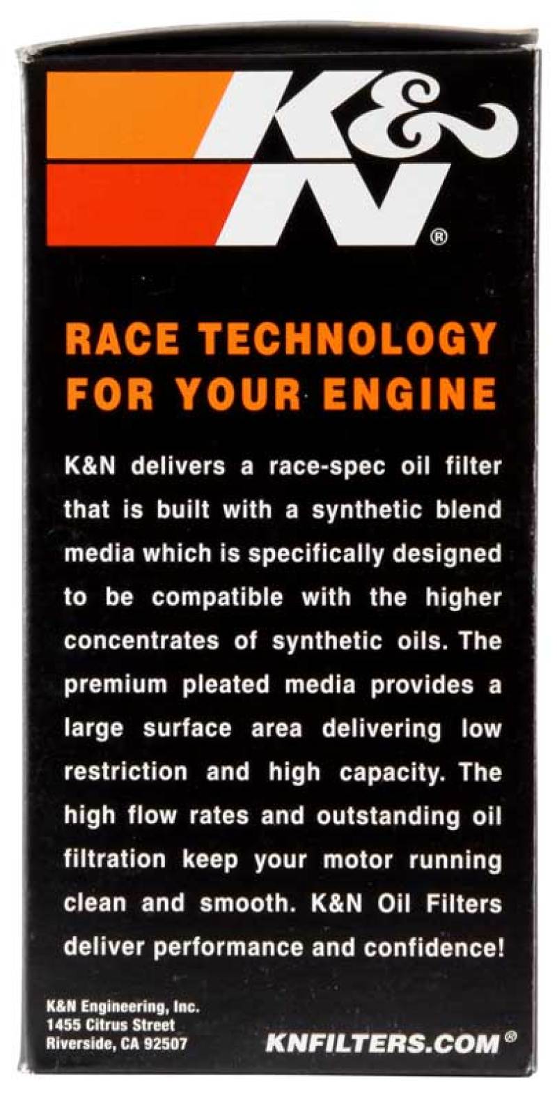 K&N Oil Filter 80-98 Harley-Davidson FXB/FXD?FXDB/FXDC/FXDL/FXDS/FXDWG - 3in OD x 5.969in Height thumbnail 6