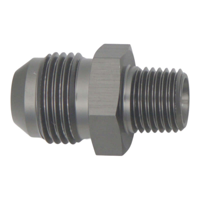 DeatschWerks 8AN Male Flare To 1/4in. Male NPT Adapter thumbnail 2